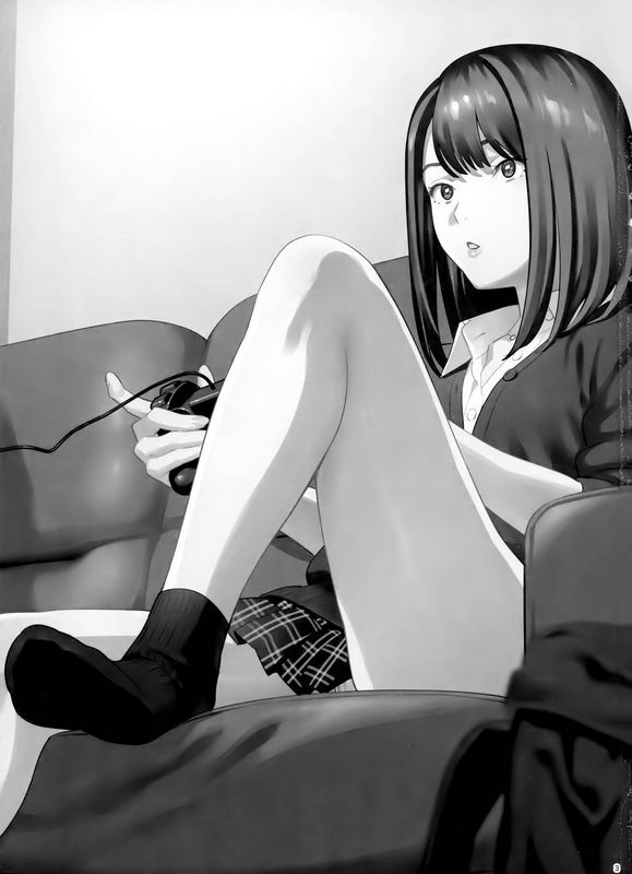 隣のJKに胁されて入り浸られてます泣