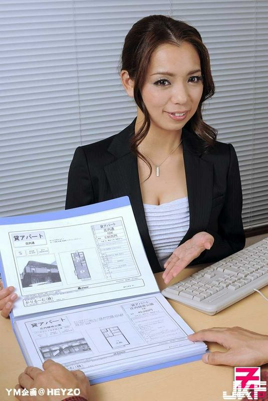 美熟女不动産エージェントのグショ濡れオープンハウス神谷恋